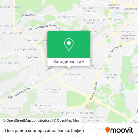 Централна кооперативна банка карта