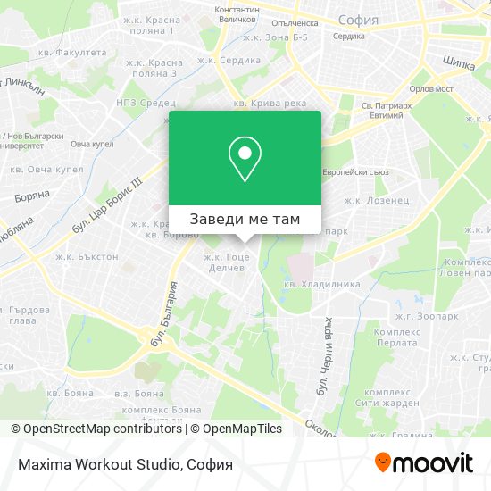 Maxima Workout Studio карта