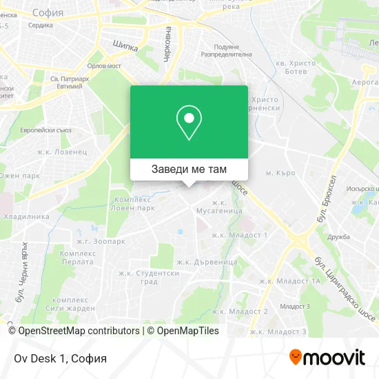 Ov Desk 1 карта