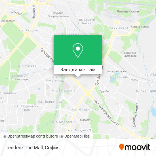 Tendenz The Mall карта