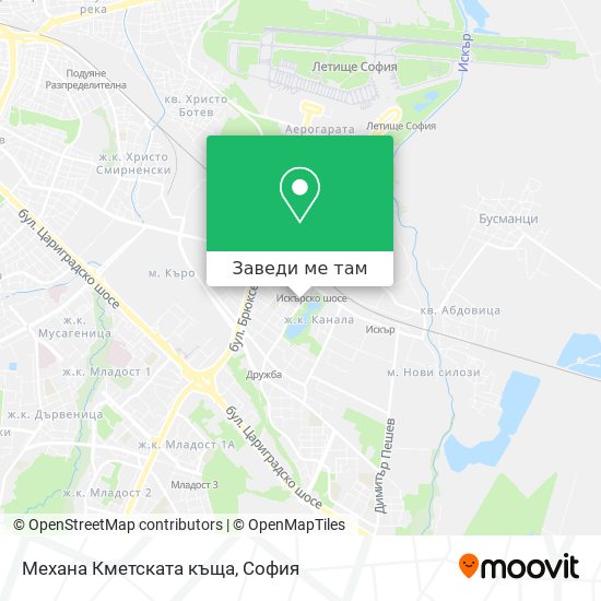Механа Кметската къща карта