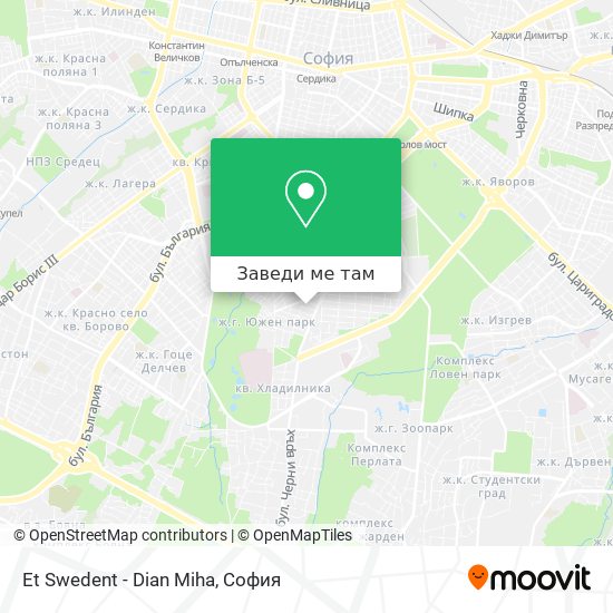 Et Swedent - Dian Miha карта