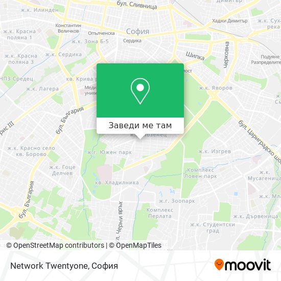 Network Twentyone карта