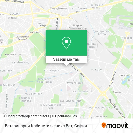 Ветеринарни Кабинети Феникс Вет карта