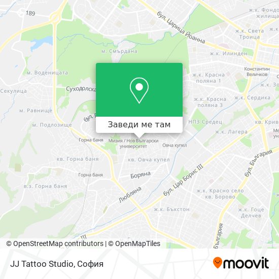 JJ Tattoo Studio карта