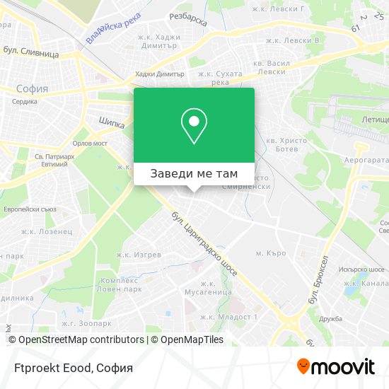Ftproekt Eood карта