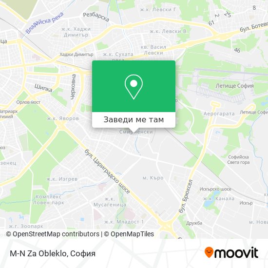 M-N Za Obleklo карта