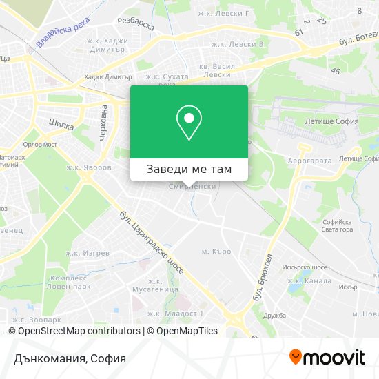 Дънкомания карта
