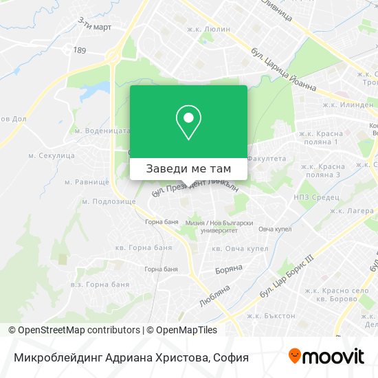Микроблейдинг Адриана Христова карта