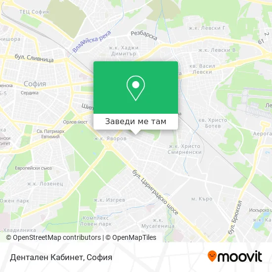 Дентален Кабинет карта