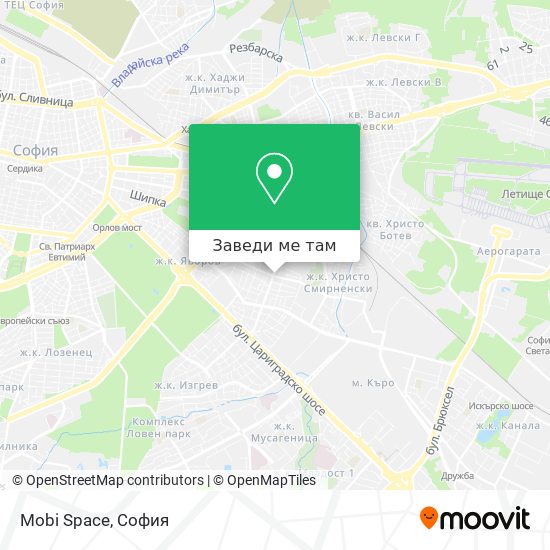 Mobi Space карта