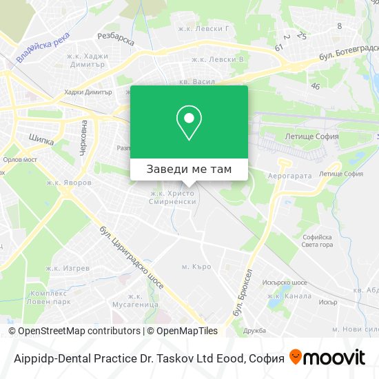 Aippidp-Dental Practice Dr. Taskov Ltd Eood карта