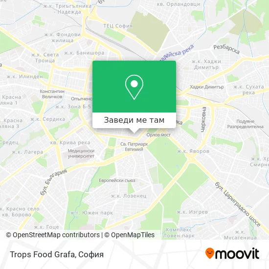 Trops Food Grafa карта