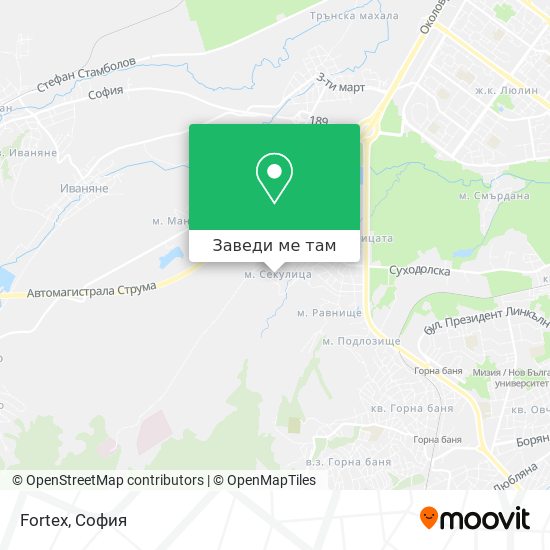 Fortex карта