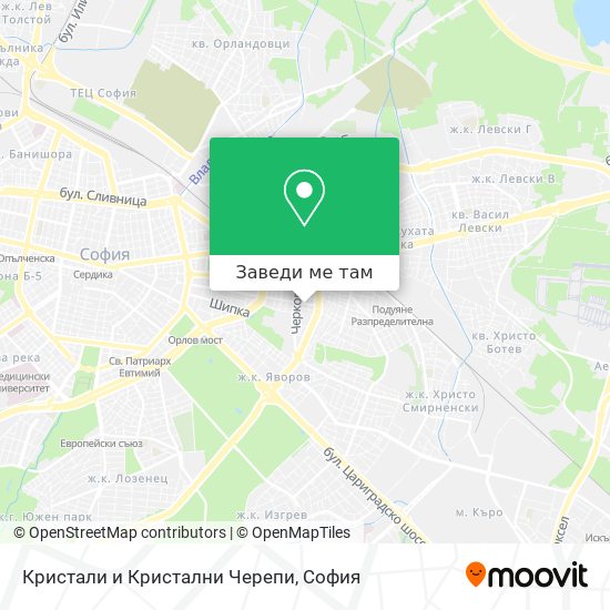 Кристали и Кристални Черепи карта