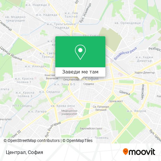 Централ карта