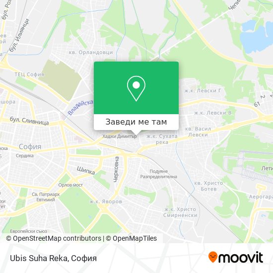 Ubis Suha Reka карта