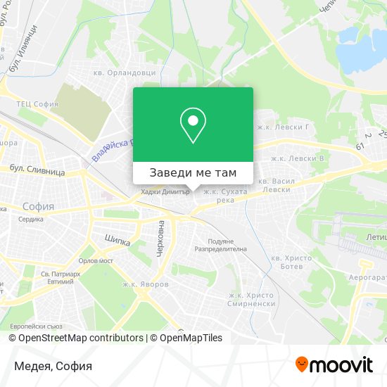 Медея карта