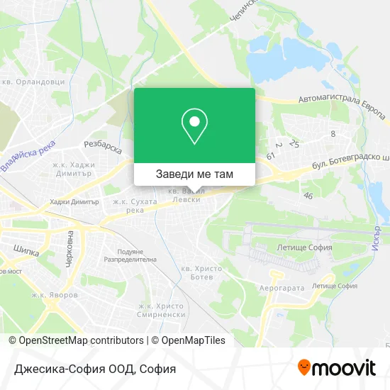 Джесика-София ООД карта