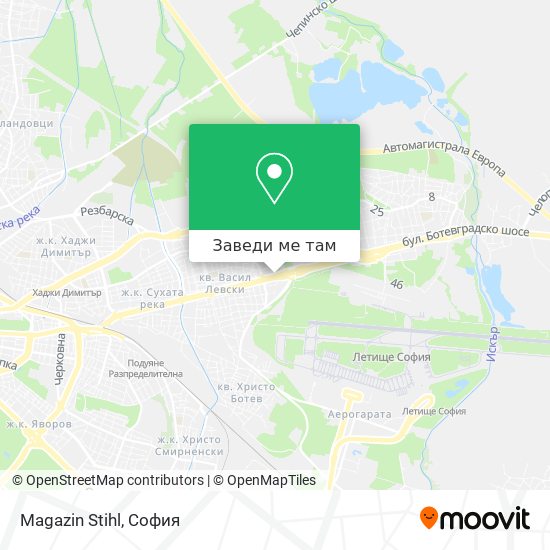 Magazin Stihl карта