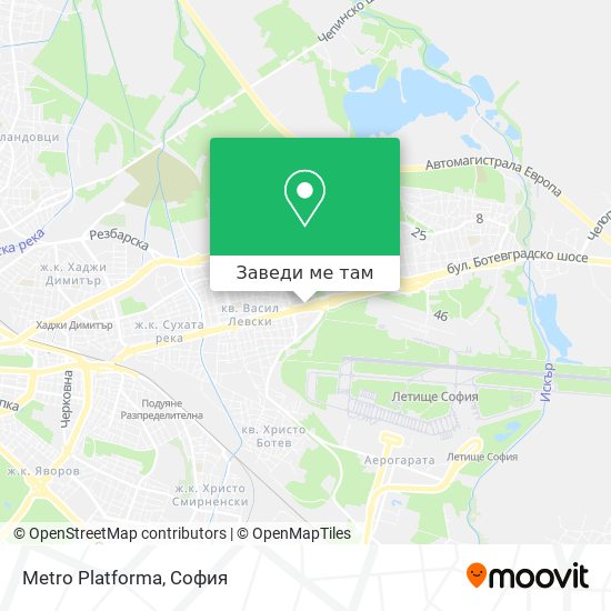 Metro Platforma карта