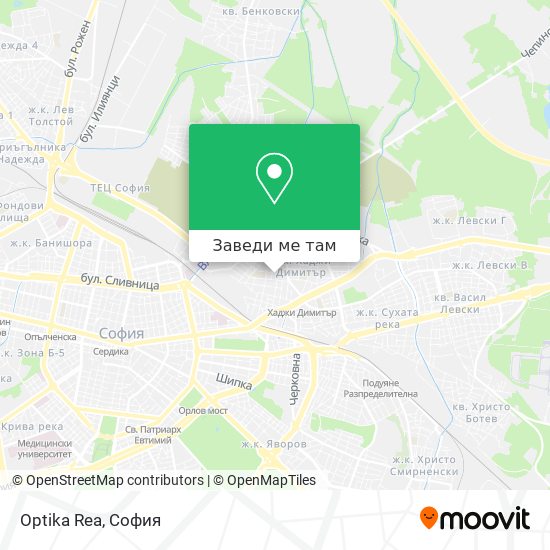 Optika Rea карта