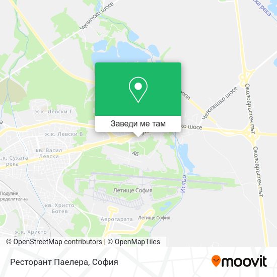 Ресторант Паелера карта
