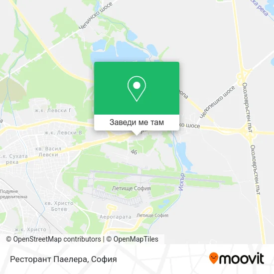 Ресторант Паелера карта