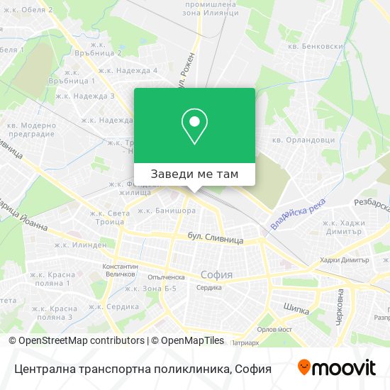 Централна транспортна поликлиника карта
