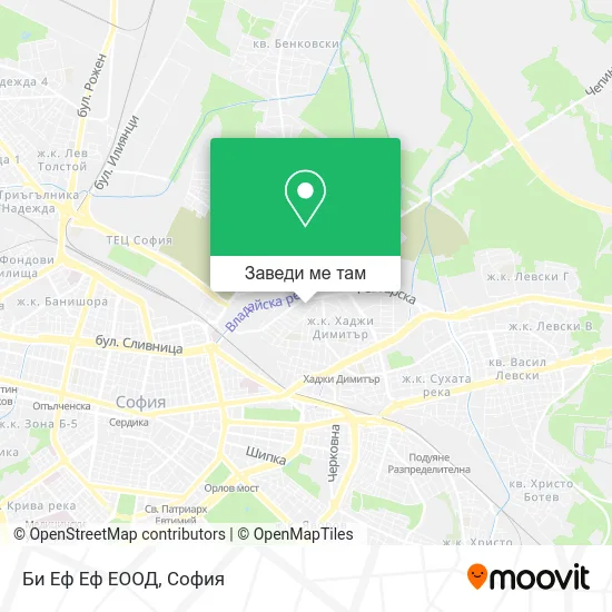 Би Еф Еф ЕООД карта