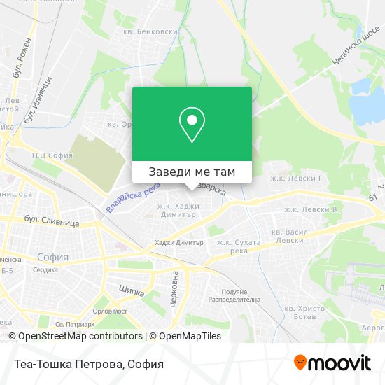 Теа-Тошка Петрова карта