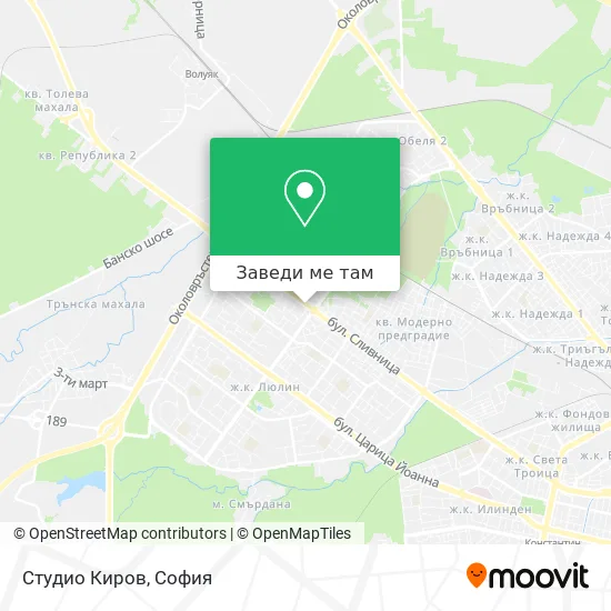 Студио Киров карта