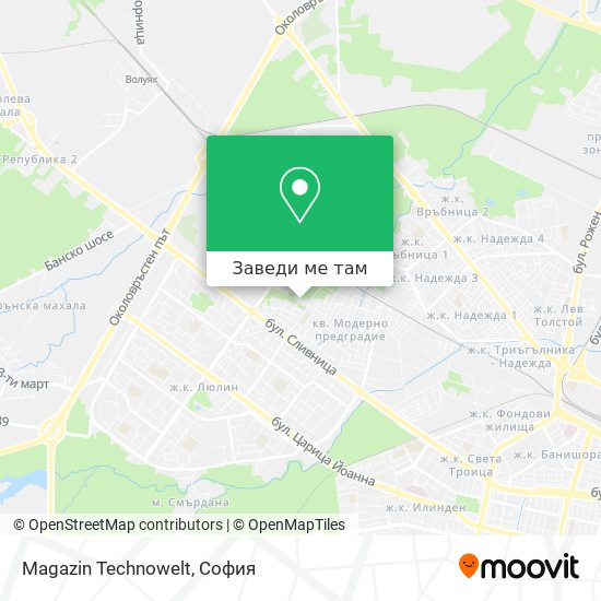 Magazin Technowelt карта