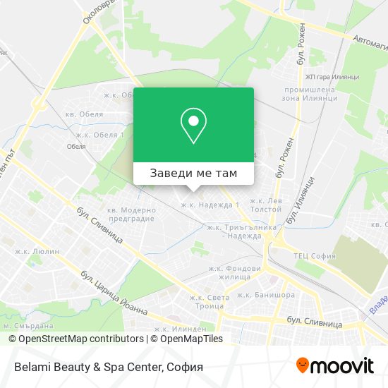 Belami Beauty & Spa Center карта