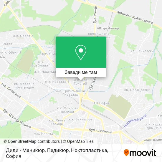 Диди - Маникюр, Педикюр, Ноктопластика карта