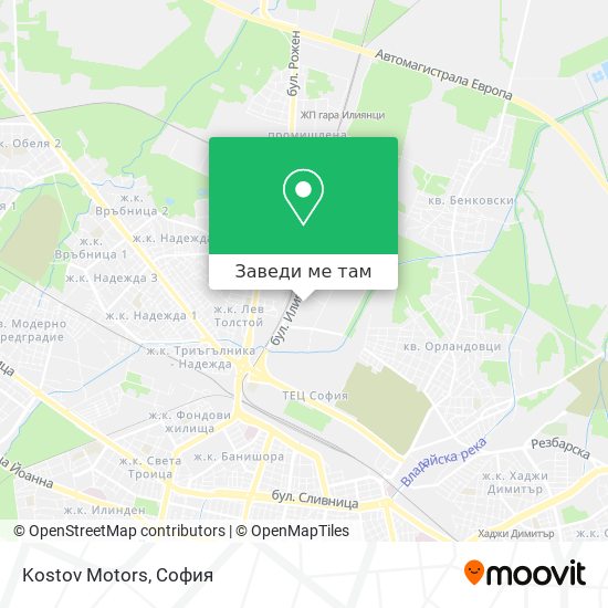 Kostov Motors карта