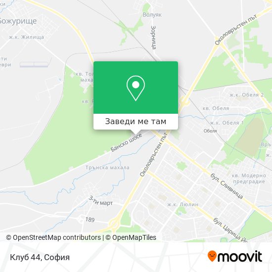 Клуб 44 карта