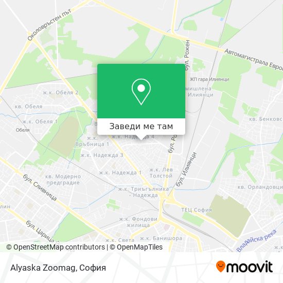 Alyaska Zoomag карта