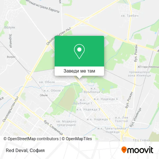 Red Deval карта