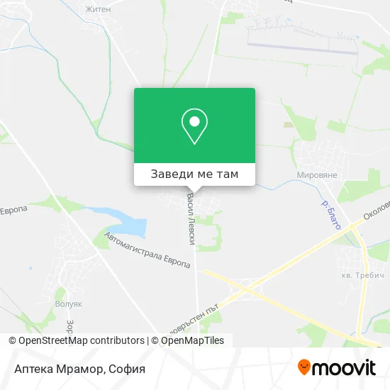 Аптека Мрамор карта