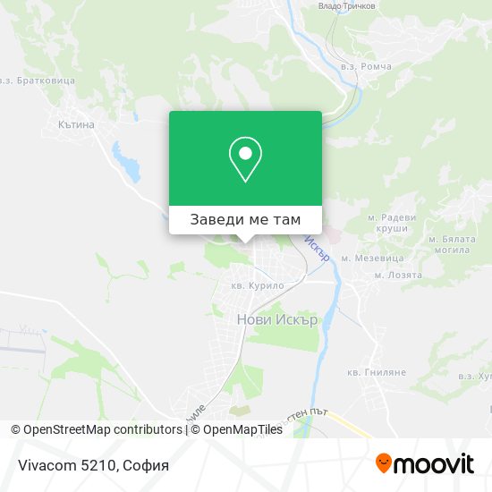 Vivacom 5210 карта