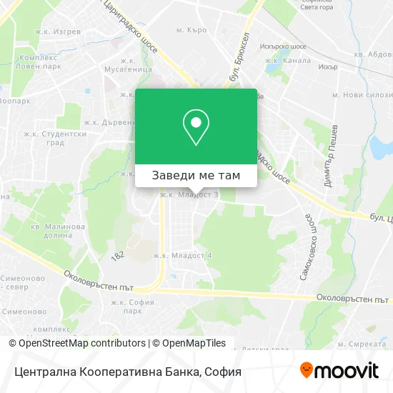 Централна Кооперативна Банка карта