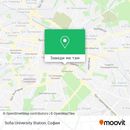 Sofia University Station карта