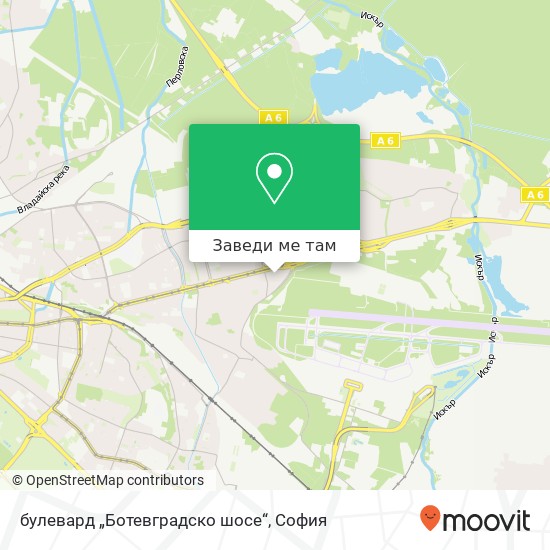 булевард „Ботевградско шосе“ карта