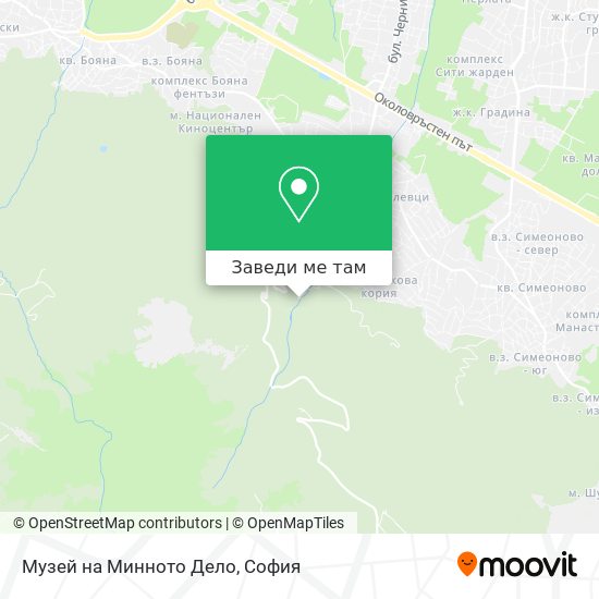 Музей на Минното Дело карта