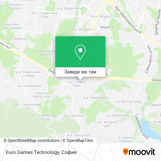 Euro Games Technology карта