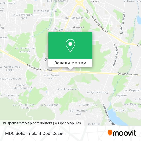 MDC Sofia Implant Ood карта
