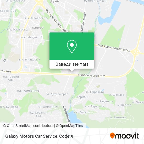 Galaxy Motors Car Service карта