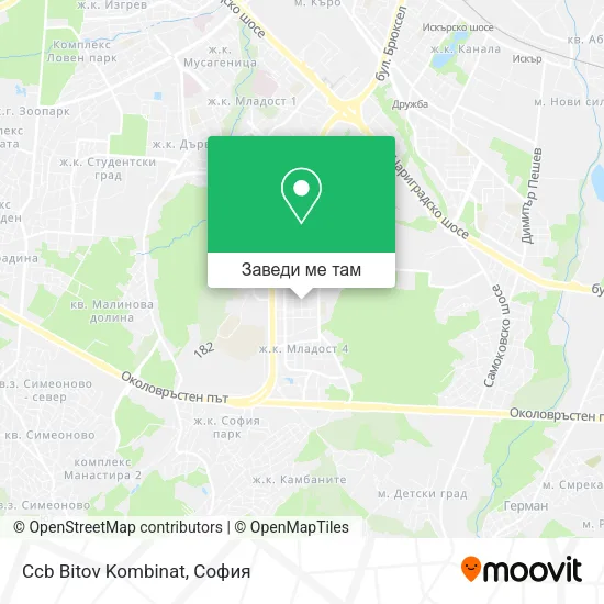 Ccb Bitov Kombinat карта