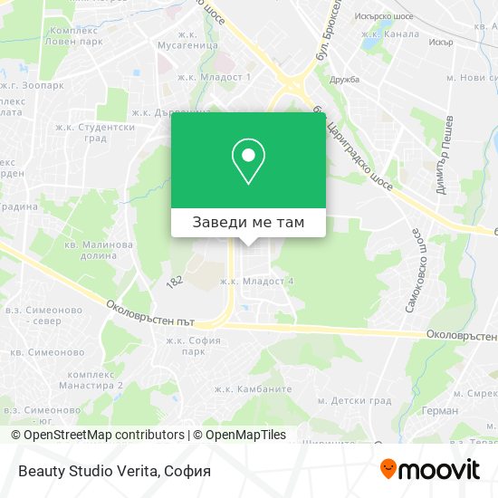 Beauty Studio Verita карта